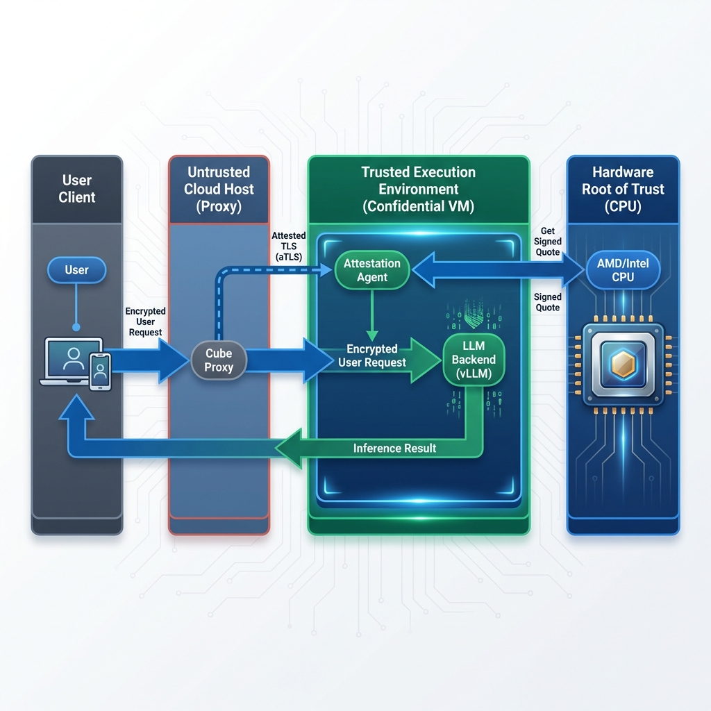 The Protected Inference Flow